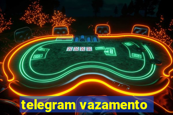 telegram vazamento